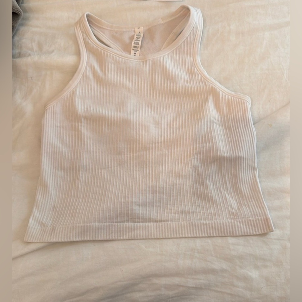 SOLD- Lululemon Ebb to Street Cropped Tank